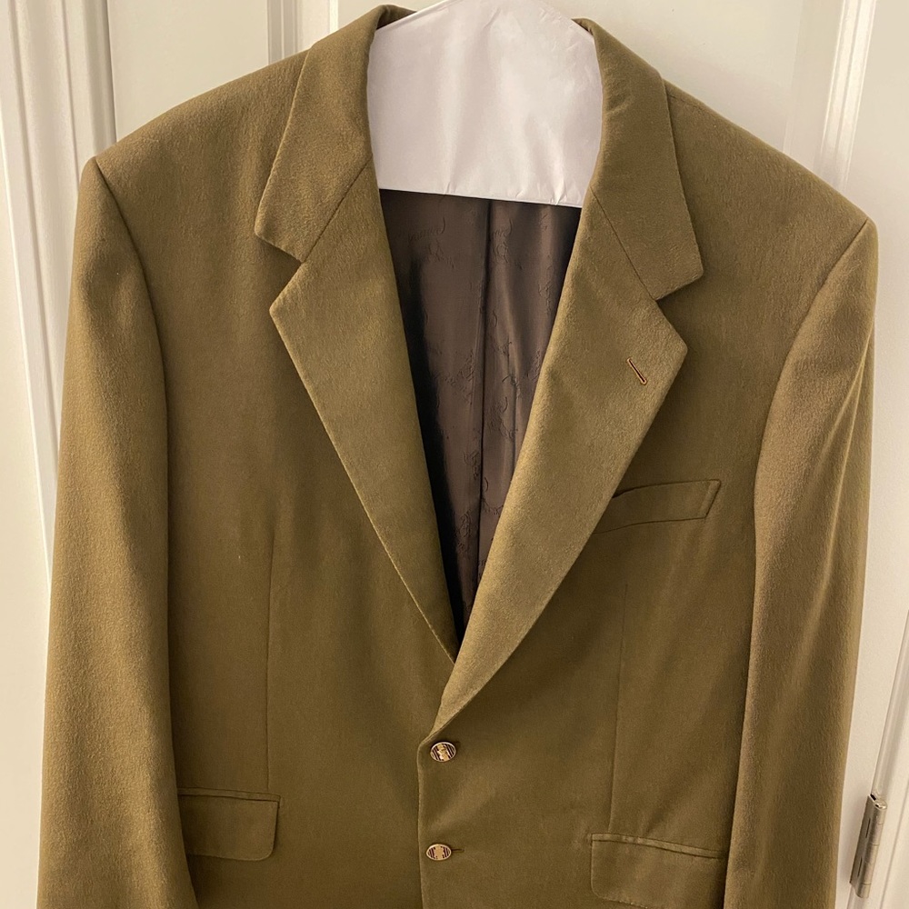 Brioni Mens Cashmere Blazer Made in Italy 44 54 C